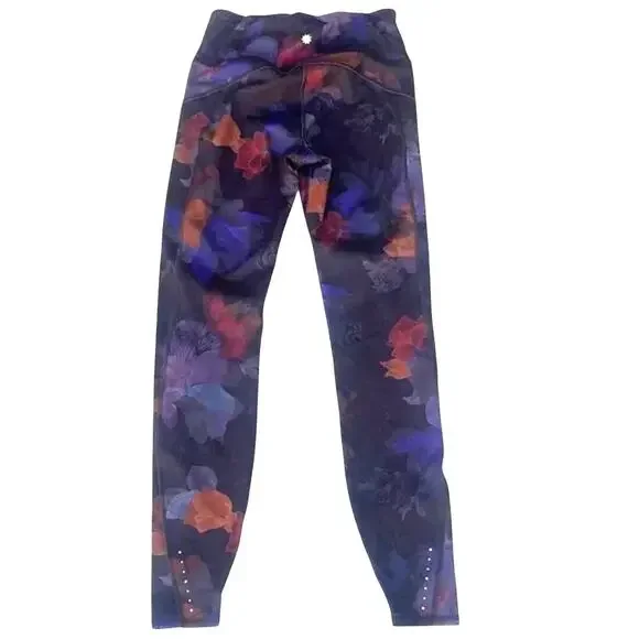 Athleta Rainier Floral Printed Athletic Legging - Medium Tall (MT) - Picture 2 of 4
